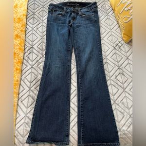 American Eagle boyfriend jeans size 8 long, stretch
